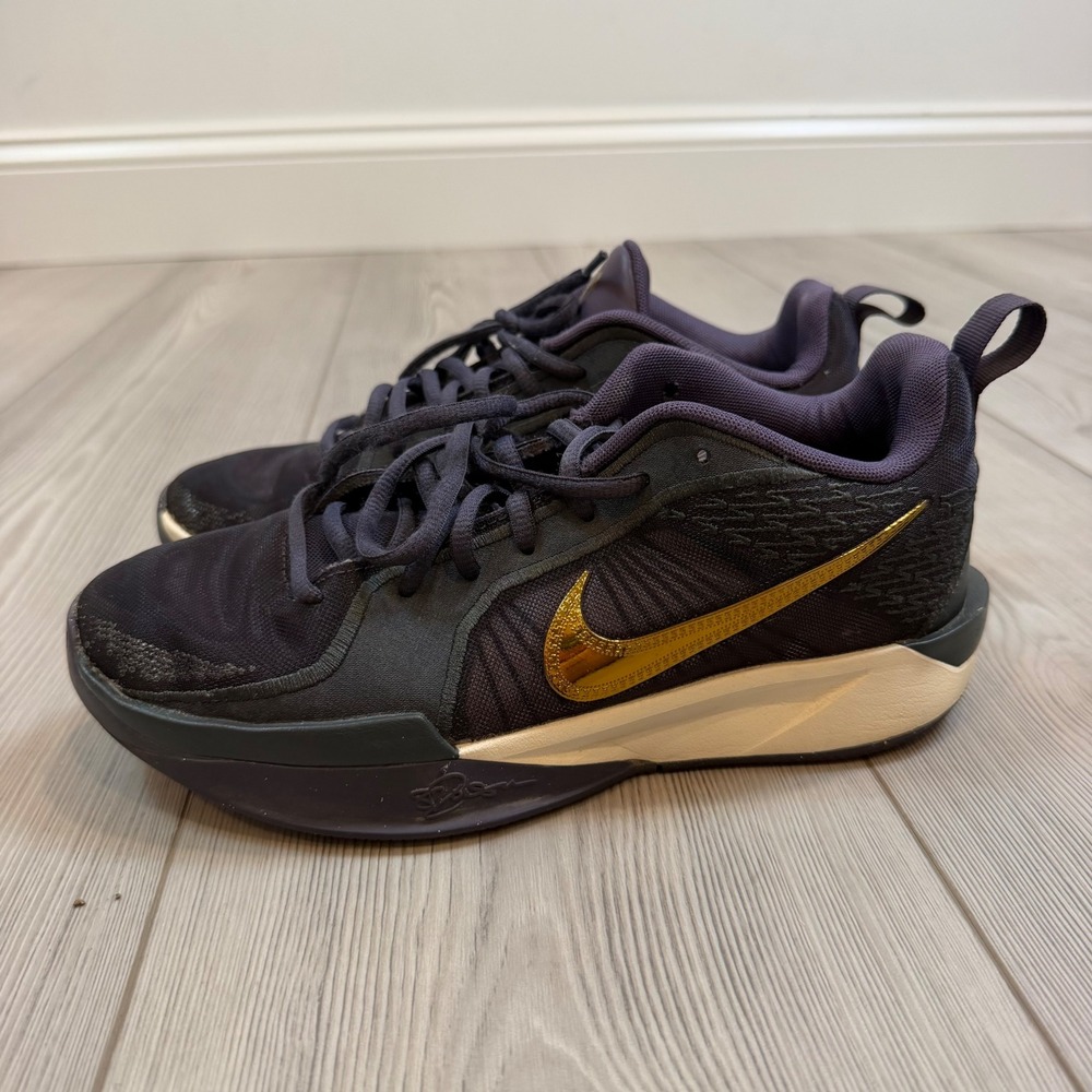 Nike Sabrina 1 Cave Purple Gold Basketball Shoes FZ7302-500 Youth 6Y Women 7.5